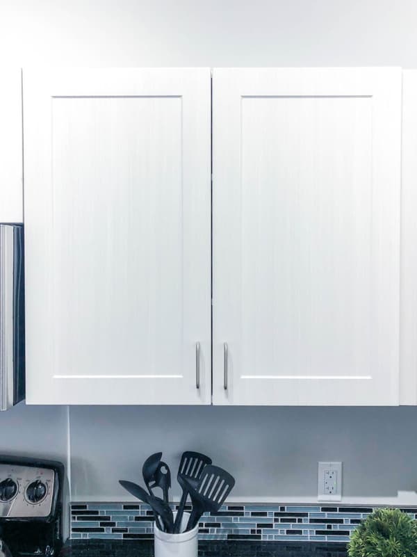 Model suite kitchen cabinetry at 630 Princess Street, Kingston